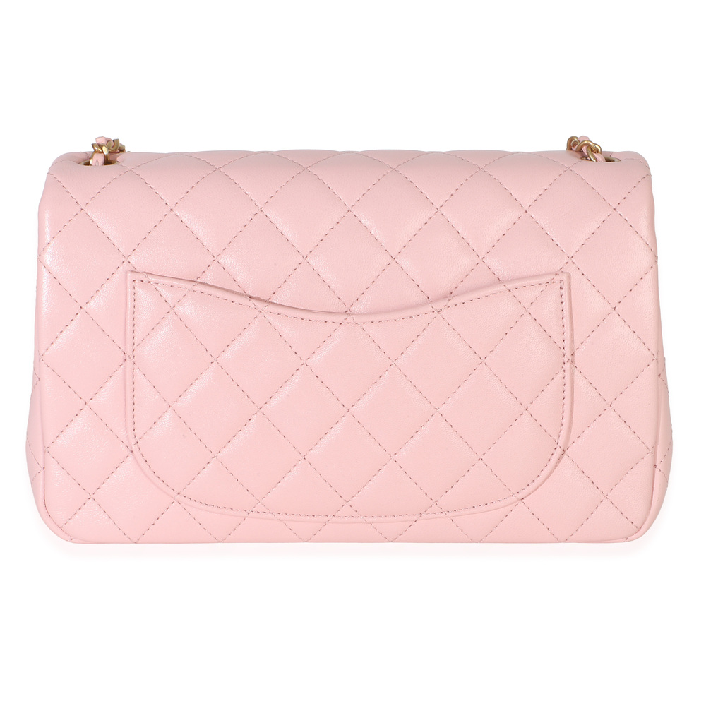 Chanel Pink Quilted Lambskin Small CC Crush Flap Bag - Picture 2 of 8